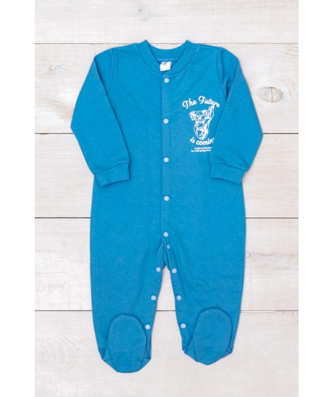 Nursery overalls for a boy Nosy Svoe 80 Blue (5058-023-33-4-v0)