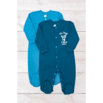 Nursery overalls for a boy Nosy Svoe 80 Blue (5058-023-33-4-v0)