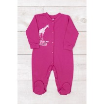 Nursery overalls for girls Nosy Svoe 62 Raspberry (5058-023-33-5-v7)
