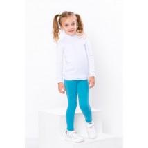 Leggings for girls on fur Nosy Svoe 86 Turquoise (6000-085-v33)