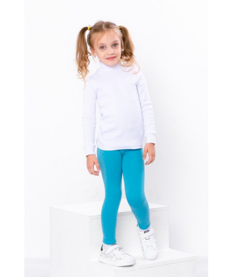 Leggings for girls on fur Nosy Svoe 86 Turquoise (6000-085-v33)