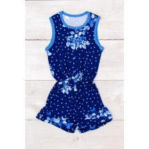 Overalls for girls Wear Your Own 98 Blue (6014-043-v12)