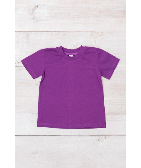 Children's T-shirt Wear Your Own 122 Violet (6021-001V-v184)