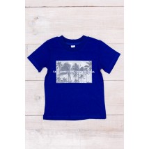 T-shirt for a boy Wear Your Own 122 Blue (6021-001-33-1-4-v43)