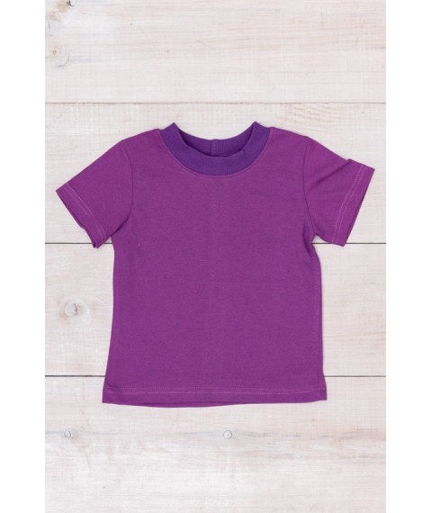 Children's T-shirt Wear Your Own 92 Violet (6021-001V-v327)