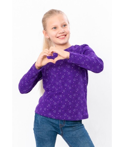 Джемпер для дівчинки Носи Своє 110 Фіолетовий (6025-016-5-v3)