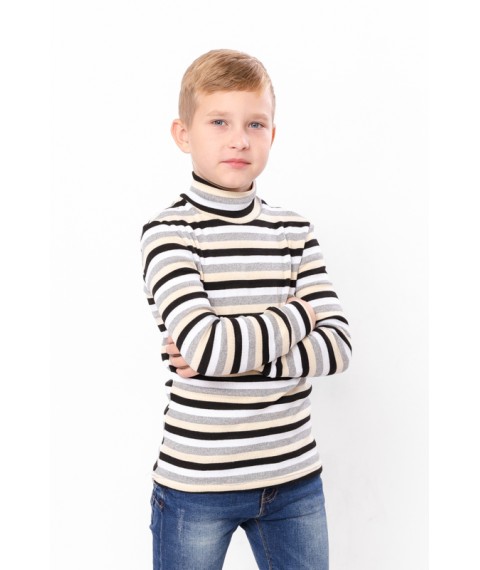 Turtleneck for a boy Wear Your Own 98 Beige (6068-022-4-v129)