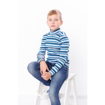 Turtleneck for a boy Wear Your Own 122 Turquoise (6068-022-4-v71)