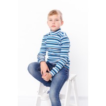 Turtleneck for a boy Wear Your Own 128 Turquoise (6068-022-4-v55)