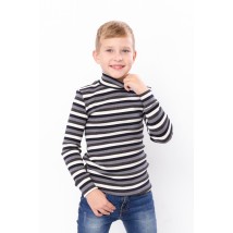 Turtleneck for a boy Wear Your Own 140 Gray (6068-022-4-v30)