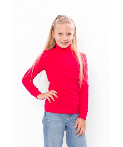 Children's turtleneck Wear Your Own 122 Red (6068-040-v113)