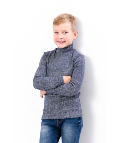 Turtleneck for a boy Wear Your Own 104 Gray (6068-063-4-v18)