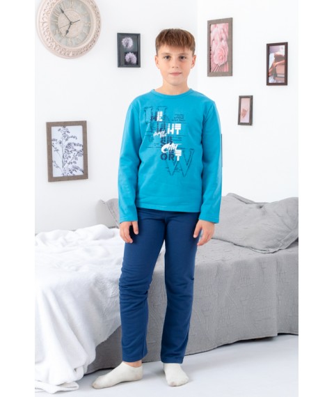 Піжама для хлопчика (підліткова) Носи Своє 158 Синій (6076-023-33-1-v17)