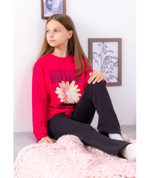 Pajamas for girls (teens) Wear Your Own 146 Red (6076-023-33-2-v2)