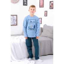 Boys' pajamas Bring Your Own 134 Blue (6076-023-33-4-v28)