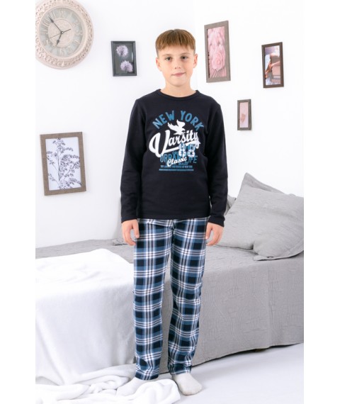 Піжама для хлопчика (підліткова) Носи Своє 152 Синій (6076-024-33-1-v8)