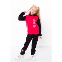 Suit for a girl Wear Your Own 122 Red (6083-025-33-5-v16)