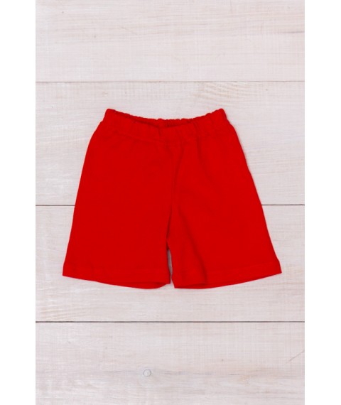 Boys' shorts Wear Your Own 86 Red (6091-015-v36)