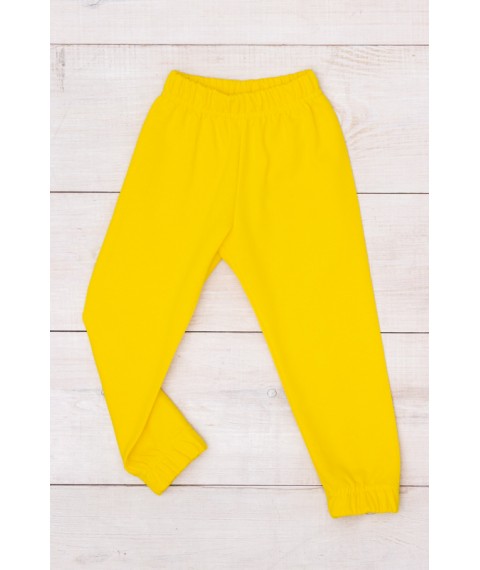 Pants for girls Wear Your Own 98 Yellow (6155-023-5-v11)