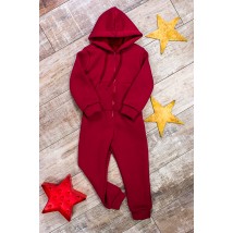 Overalls for girls Wear Your Own 92 Red (6172-025-5-v71)