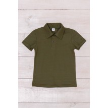 Polo shirt for boys Wear Your Own 128 Green (6210-091-v5)