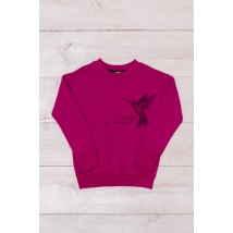 Sweatshirt for girls Wear Your Own 134 Pink (6234-057-33-v11)