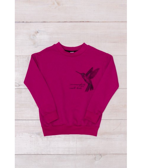 Sweatshirt for girls Wear Your Own 134 Pink (6234-057-33-v11)