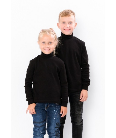 Turtleneck for children (teenagers) Wear Your Own 158 Black (6236-015-v9)