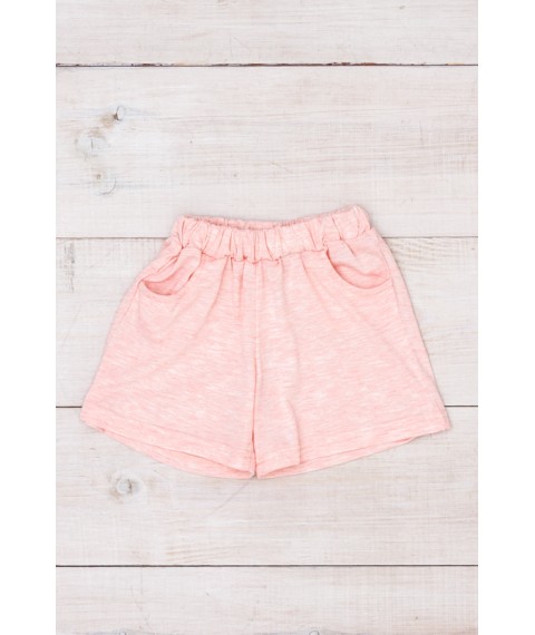Shorts for girls Wear Your Own 122 Orange (6262-001-v36)