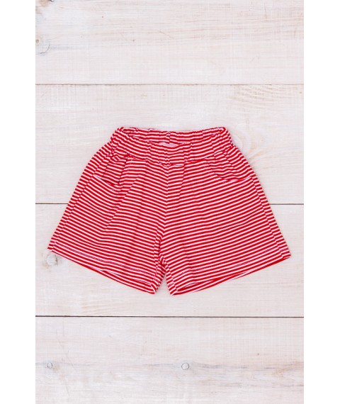 Shorts for girls Wear Your Own 116 Red (6262-002-v72)
