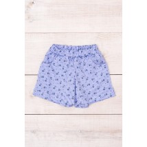 Shorts for girls Wear Your Own 110 Blue (6262-002-v80)