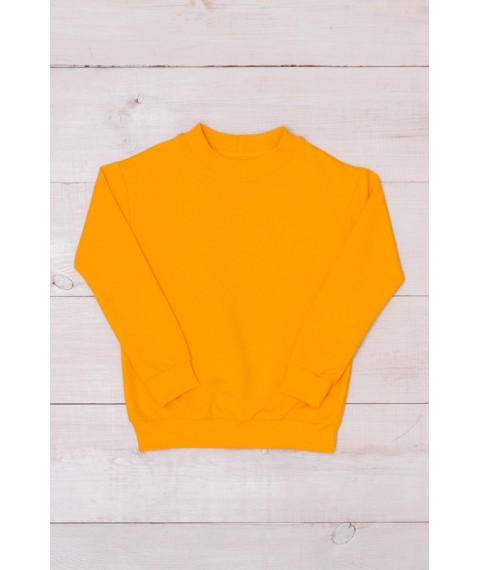 Sweatshirt for girls Wear Your Own 134 Yellow (6344-057-5-v14)
