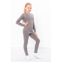 Thermal underwear for girls Wear Your Own 122 Gray (6349-113-v8)