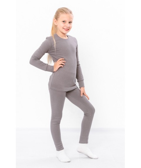 Thermal underwear for girls Wear Your Own 134 Gray (6349-113-v12)