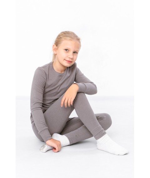 Thermal underwear for girls Wear Your Own 128 Gray (6349-113-v11)