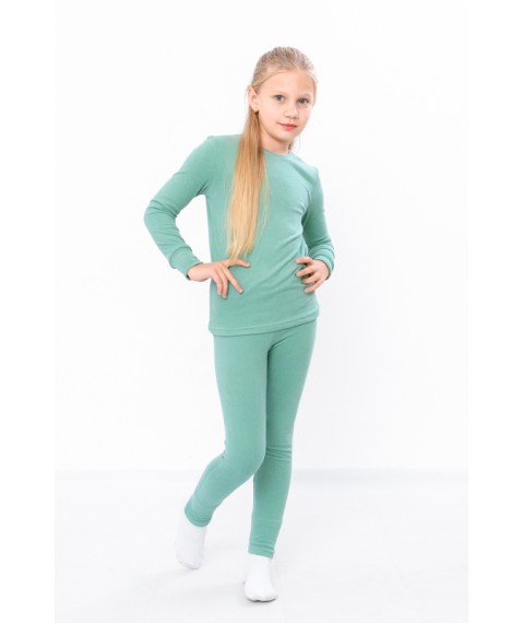 Thermal underwear for girls Wear Your Own 128 Green (6349-113-v10)
