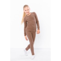Thermal underwear for girls Wear Your Own 122 Brown (6349-113-v6)