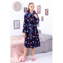 Dressing gown for a girl Wear Your Own 30 Blue (6390-035-5-v1)