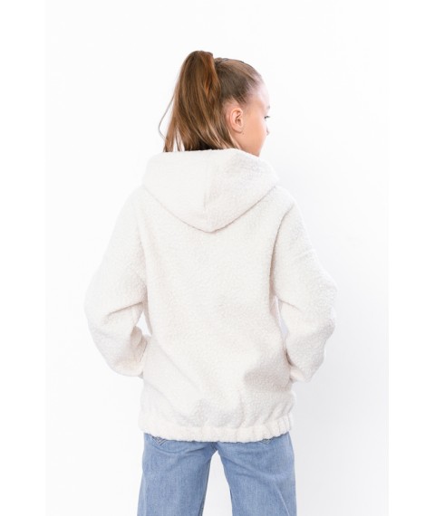 Jam-jacket for girls (teens) Wear Your Own 170 White (6411-130-1-v15)