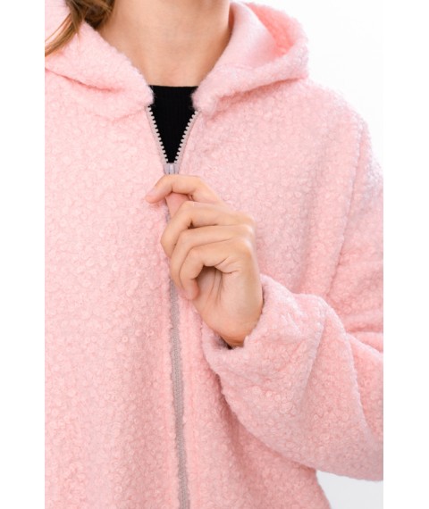 Jam-jacket for girls (teens) Wear Your Own 158 Pink (6411-130-1-v11)