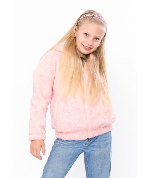 Jam-jacket for a girl Wear Your Own 116 Pink (6411-130-v3)
