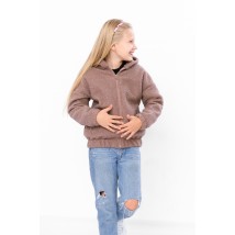 Джем-куртка для дівчинки Носи Своє 110 Коричневий (6411-130-v0)