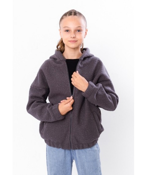 Джем-куртка для дівчинки (підліткова) Носи Своє 158 Сірий (6411-130-1-v10)