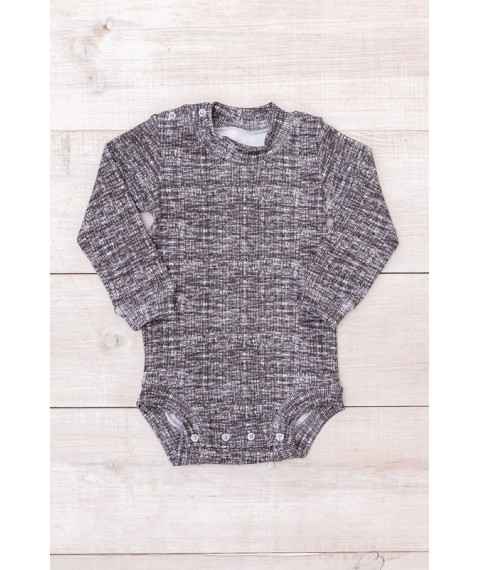 Nursery bodysuit for a boy Wear Your Own 24 Black (9511-063-4-v2)