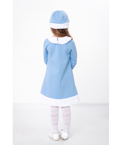 New Year's costume "Snow Maiden" Wear Your Own 116 Blue (1402-1-v1)