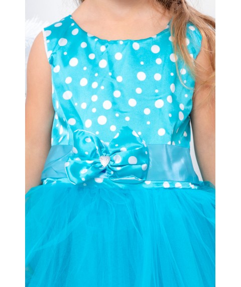 Dress for a girl Wear Your Own 6/7 Blue (15195-1-v1)