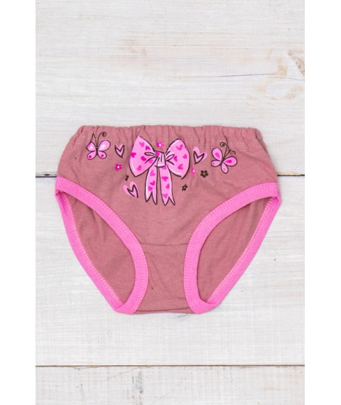 Underpants for girls Wear Your Own 28 Brown (272-001-33-v25)