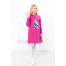 Dress for a girl Wear Your Own 134 Raspberry (6004-023-33-v61)