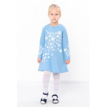 Dress for a girl Wear Your Own 116 Blue (6004-v10)