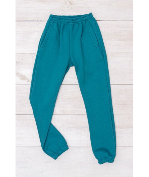 Pants for boys (teens) Wear Your Own 170 Turquoise (6060-025-2-v13)
